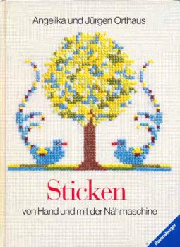 Sticken von Hand und mit der Nähmaschine von Angelika u.Jürgen O