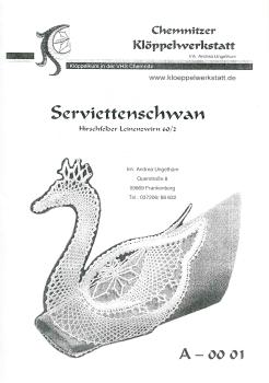 KB Serviettenschwan A-0001 von Andrea Ungethüm