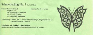 KB Schmetterling Nr. 5 von Kornelia Schmidt