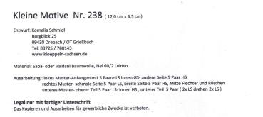 KB Kleine Motive Nr. 238 von Kornelia Schmidt