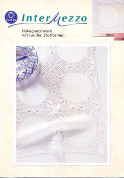 Häkelpatchwork mit runden Stofformen Coats Intermezzo