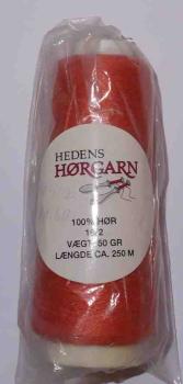 Hedens Leinengarn 16/2  Col 5 orange 50 Gramm