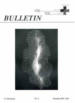 Bulletin VSS 8. Jahrgang Nr. 2 Summer 1991