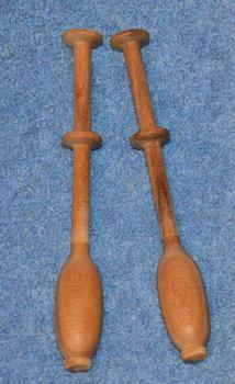 Paar Klöppel aus Belgien 10,2 cm