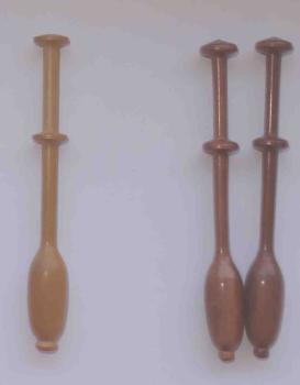 Set 3 Brügger Klöppel ca 10,2 cm lang