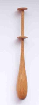 Schwedischer Klöppel ca 11,3 cm lang helles Holz