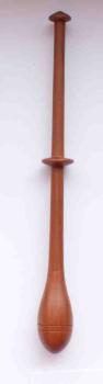 Klöppel ca 15,3 cm lang dunkles Holz