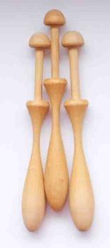 Set 3 dänische Klöppel ca 11,2 cm lang