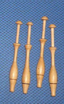 Set 4 bobbins 10 cm