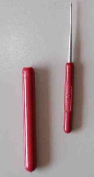 Häkelnadel mit Schutzkappe 1,0 mm