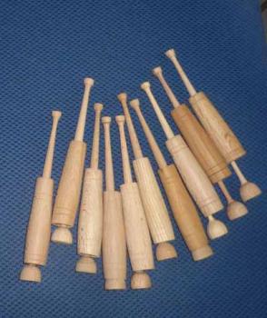 Set 10 tube bobbins 13,2 cm