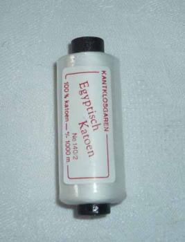 Ägyptische Baumwolle 140/2 weiß