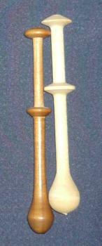 Paar Klöppel ca 9,8 cm lang