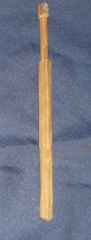 Älterer handgeschnitzter Klöppel ca 16,2 cm lang