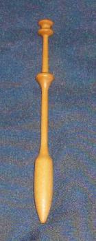 Klöppel ca 10 cm lang schönes Holz