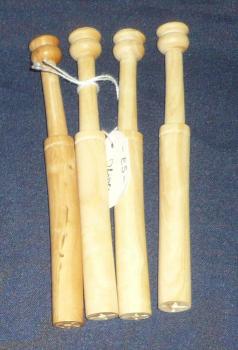 Set 4 spanische Klöppel ca 11,8 cm lang
