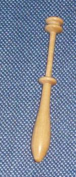 Klöppel ca 10,8 cm doppelter Kopf