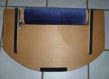 Preview: Finnischen Klöppelbrett mit Rolle blau