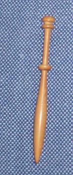Schweizer Klöppel 11,2 cm mittleres Holz Doppelkopf