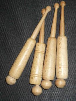 Set 4 Tube bobbins 14,4 cm