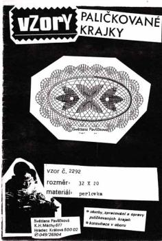 KB VZORY Nr. 2292 Decke 32 x 20