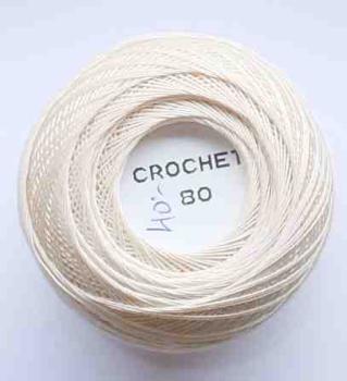 Häkelgarn 80 20 Gramm creme