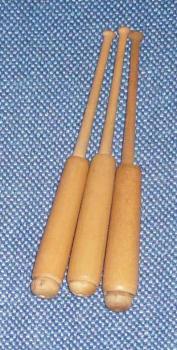 Set 3 Hülsenklöppel ca 12,3 cm lang