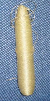 Webleinen 16/2 helles grüngelb ca 56 Gramm