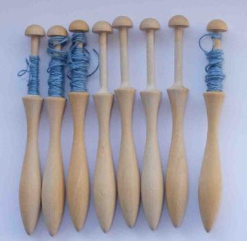 Set 8 dänische Klöppel ca 10,8 cm lang