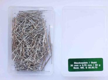 Stecknadeln 30 x 0,7 mm 50 Gramm