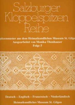 Salzburger Klöppelspitze Folge 5 ausgearbeitet von Monika Thonha