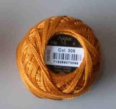 Anchor Perlgarn 8 Col 308 10 Gr