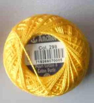 Anchor Perlgarn 8 Col 298 10 Gr
