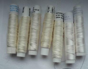 Set 7 Rollen 4/20 Twisted Silk von Pipers Silk