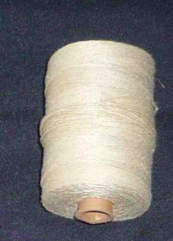 Leinen "dick" ecru 50 Gramm