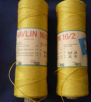 Vävlin 16/2 Farbe 505 je 100 Gramm ca 480 Meter Leinengarn
