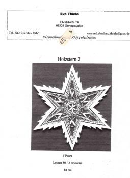 KB Holzstern 2 von Eva Thiele