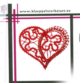 KB Herz IDJ-0001-2 von Chemnitzer Klöppelwerkstatt