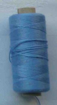 Schappeseide blau 10 Gramm