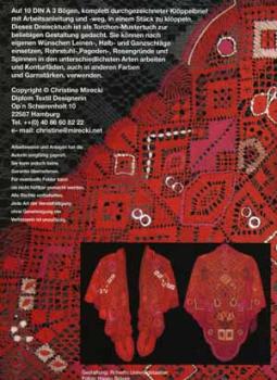 Dreiecktuch als Torchon-Mustertuch von Christine Mirecki