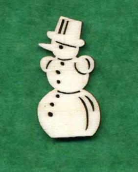 Klöppeleinhänger Schneemann