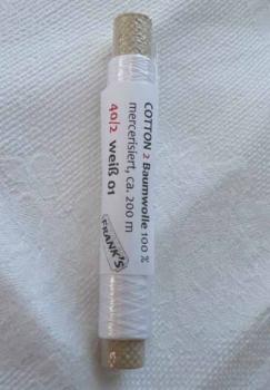 Frank´s Cotton - Thread 40/2white 01