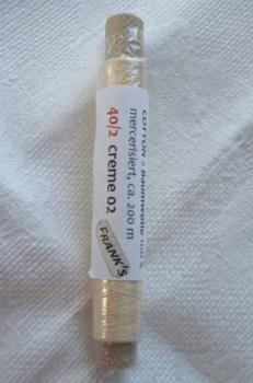 Frank´s Cotton - Thread 40/2 creme 02