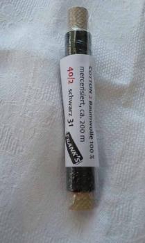 Frank´s Cotton - Thread 40/2 black 31