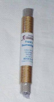 Frank´s Cotton - Thread 40/2 Beige 37