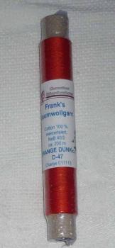 Frank´s Cotton - Thread 40/2 Dark Orange 47