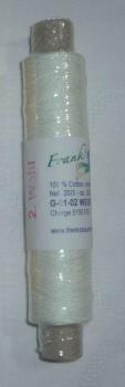 Frank´s Cotton - Thread 20/3 White-Warm G01-02 (2. Choice)