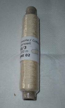 Frank´s Cotton - Thread 20/3 Creme 02
