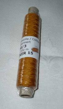 Frank´s Cotton - Thread 20/3 Ocker 15