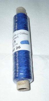 Frank´s Cotton - Thread  20/3 blue 26